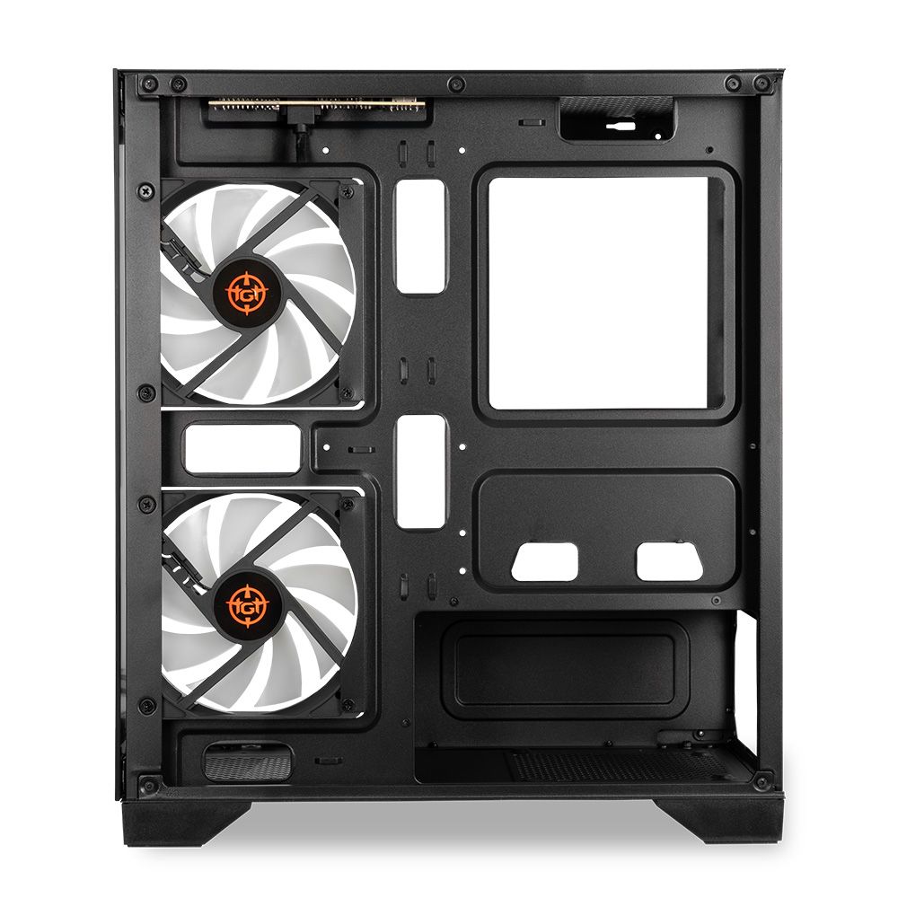 PC Gamer Completo Fenrir III, AMD Ryzen 5 5500, Radeon RX 580 8GB, 16GB DDR4, SSD 480GB + Monitor + Kit Periféricos