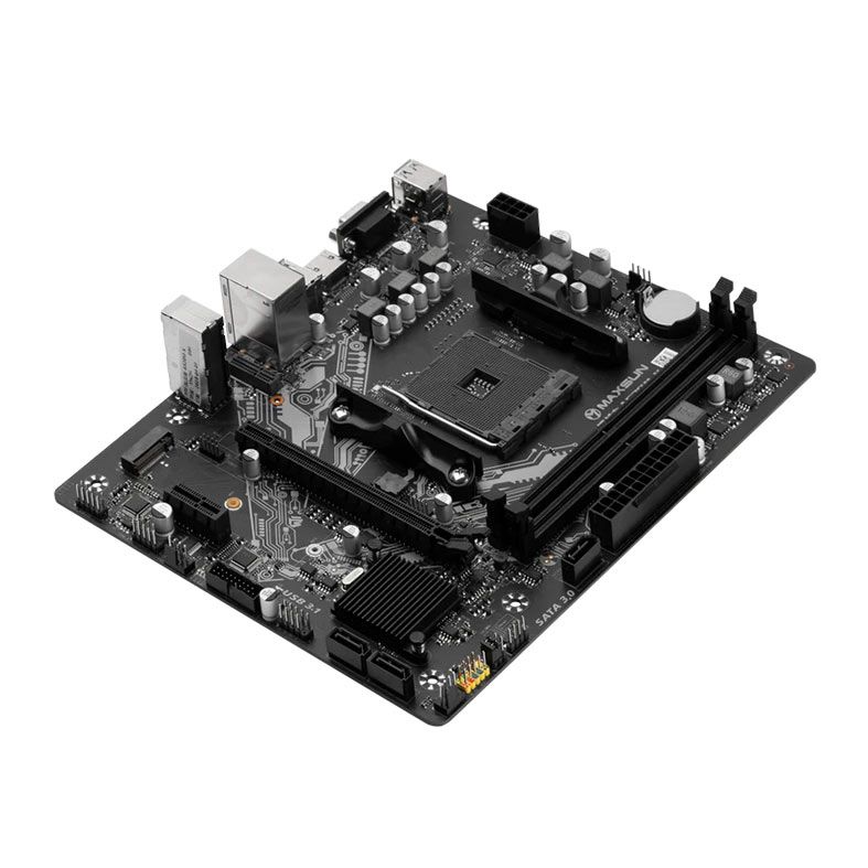 Placa Mae Maxsun Challenger A520M-K, DDR4, Socket AMD AM4, M-ATX, Chipset AMD A520, MS-CHALLENGER-A520MK