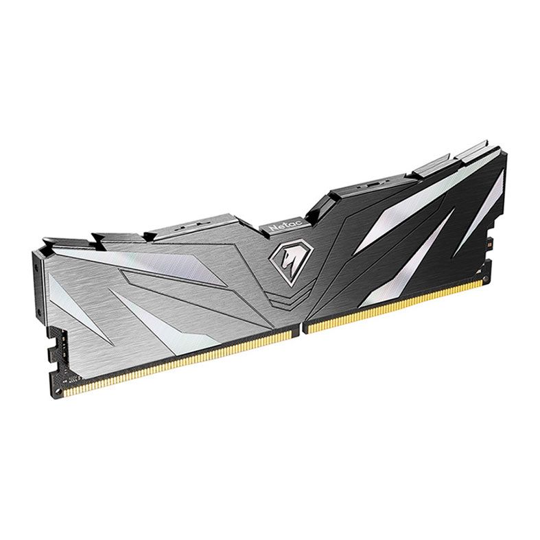 Memoria Netac Shadow II, 8GB (1x8GB), DDR4, 3200MHz, C16, Preto, NTSWD4P32SP-08K