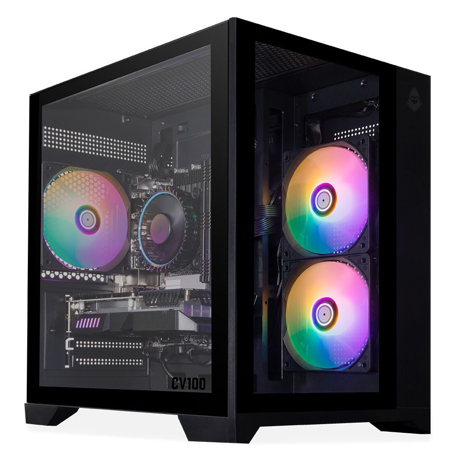 PC Gamer Completo GM-021, Intel Core i5, Radeon RX 580 8GB, 16GB DDR3, SSD 480GB + Monitor + Kit Periféricos
