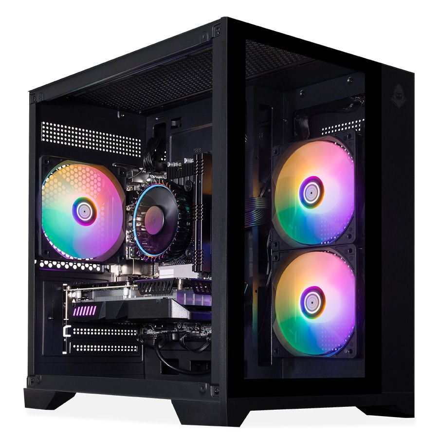 PC Gamer Completo GM-021, Intel Core i5, Radeon RX 580 8GB, 16GB DDR3, SSD 480GB + Monitor + Kit Periféricos