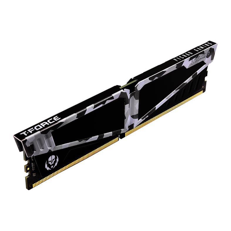 Memoria Team Group T-Force Vulcan Pichau, 8GB (1x8GB), DDR4, 3200MHz, C16, Branca RTB, TLPBD48G3200HC16F01
