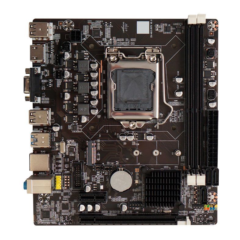 Placa Mae Brazil PC H61C, DDR3, Intel LGA1155, M-ATX, Chipset Intel H61, ZX-H61C-B75-V5.0